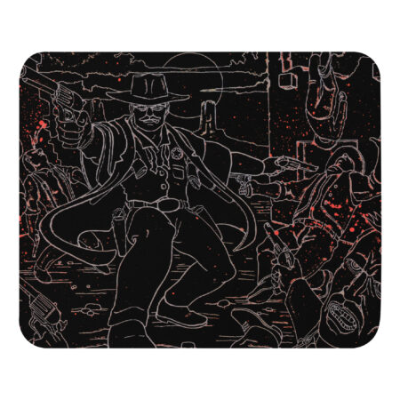 Many Worlds Art - Nobody Move - Mouse Pad