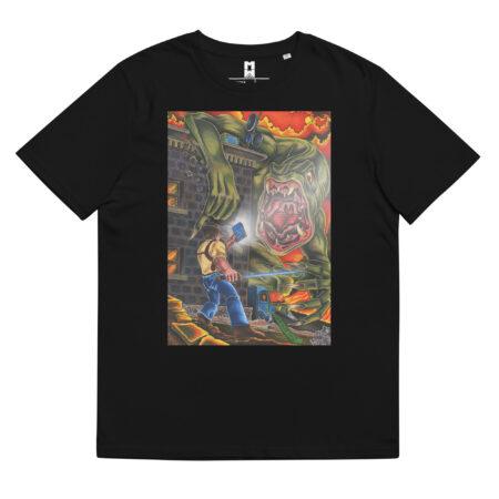 Unisex organic cotton t-shirt - City on Fire