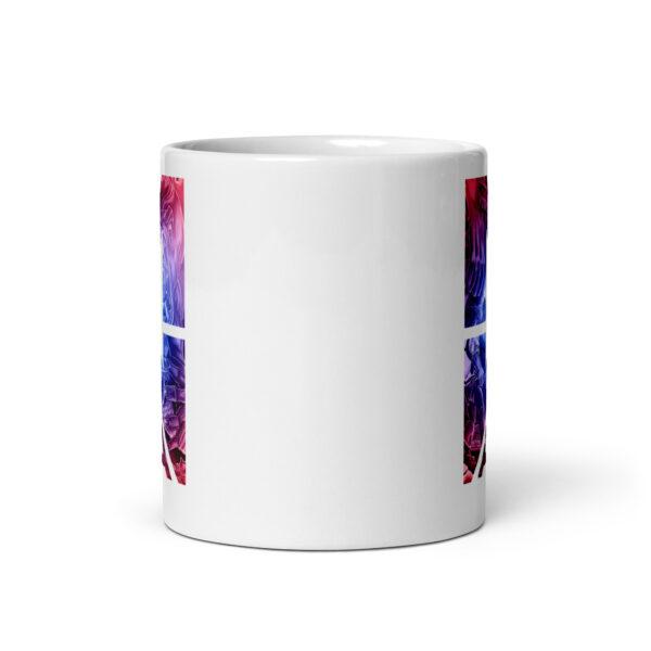 Many Worlds Art Logo with Image - Mug - Image 3