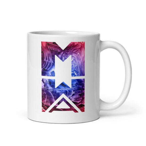 Many Worlds Art Logo with Image - Mug