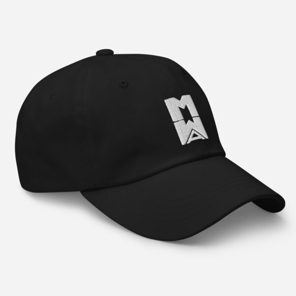 Many Worlds Art Logo Cap - Black/White