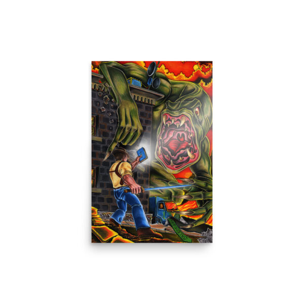 Poster - City on Fire - 12" x 18"